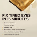 24K Golden Hour Eye Mask Set (6 ct)